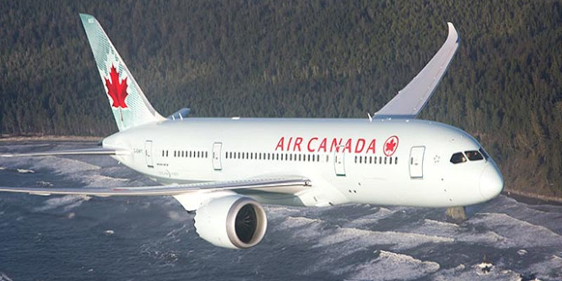 إصابة 37 شخصا على متن طائرة كندية بسبب مطب هوائي